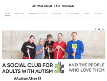 Tablet Screenshot of homebasedurham.com